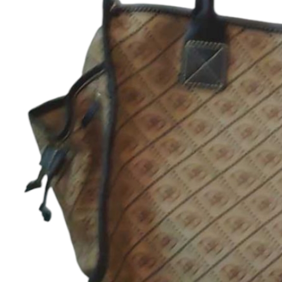 Vintage Dooney & Bourke Tan and Black Shoulder Bag - Picture 4 of 8